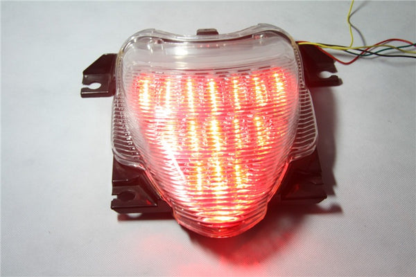 HTT Motorcycle Clear Led Tail Light Brake Light with Integrated Turn Signals Indicators For Suzuki Boulevard M109R/ VZR1800 / M109R LE / VZR1800Z / M109R2 / VZR1800N