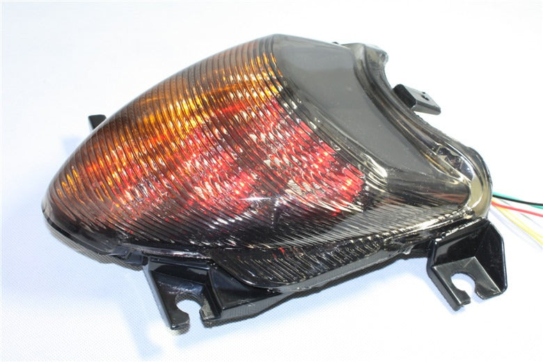 HTT Motorcycle Smoke Led Tail Light Brake Light with Integrated Turn Signals Indicators For Suzuki Boulevard M109R/ VZR1800 / M109R LE / VZR1800Z / M109R2 / VZR1800N