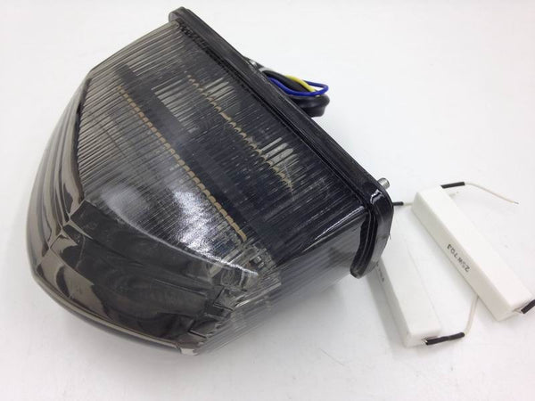 HTT Motorcycle Smoke Led Tail Light Brake Light with Integrated Turn Signals Indicators For Honda 2007-2011 CBR 600RR CBR600RR/2009-2011 CBR 600RA / CBR600RA