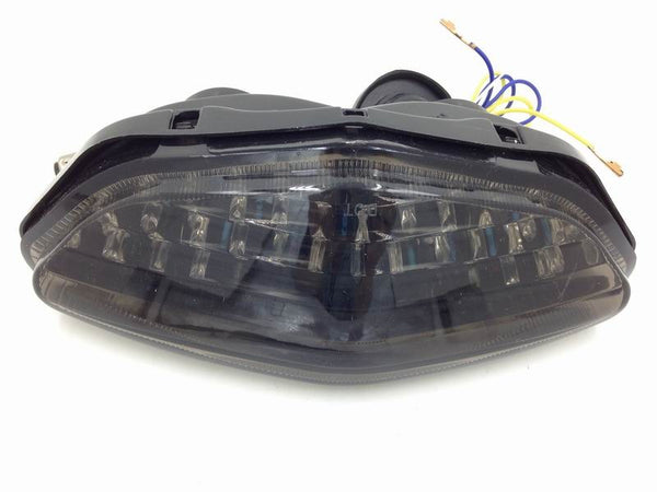 HTT Motorcycle Smoke Led Tail Light Brake Light with Integrated Turn Signals Indicators For Suzuki 02-09 & 12 V-Strom DL1000/04-09 & 11 V-Strom DL650