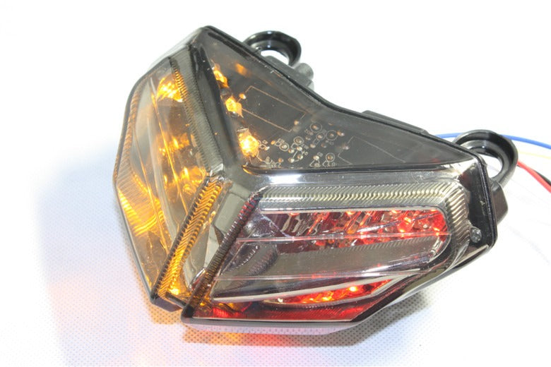 HTT Motorcycle Smoke Led Tail Light Brake Light with Integrated Turn Signals Indicators For Ducati 1098 / 1098R / 1098S/ 848 / EVO / Corse SE / 1198 / 1198R / 1198S