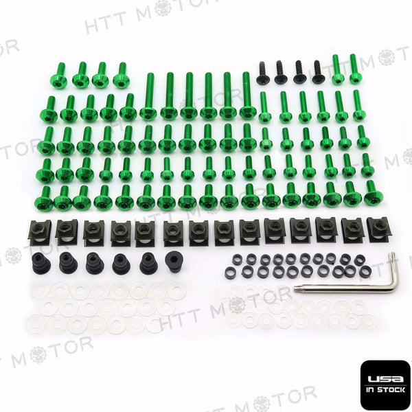HTTMT- CNC Fairing Bolts Kit For Yamaha YZF R6 2003-2005 03 04 05 New US Stock
