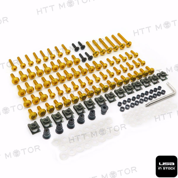 HTTMT- CNC Complete Fairing Bolt Kit Screw For Benelli Tornado Tre 1130 302R Tre 900