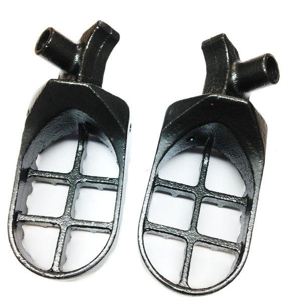 HTT Motorcycle Gunmetal Black Foot Pegs For Yamaha WR250F WR400F WR426F WR450F (Except 2010) YZ125 YZ250 YZ250F YZ400F YZ426F YZ450F YZ85 Gas Gas Enducross EC 125 200 250 300