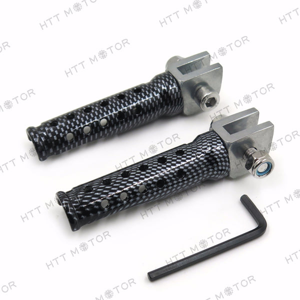 HTTMT- New Foot Pegs For YAMAHA FZR 600 XJ 600S YZF 600R 750R 1000 FZS1 FZ-1 R1 R6