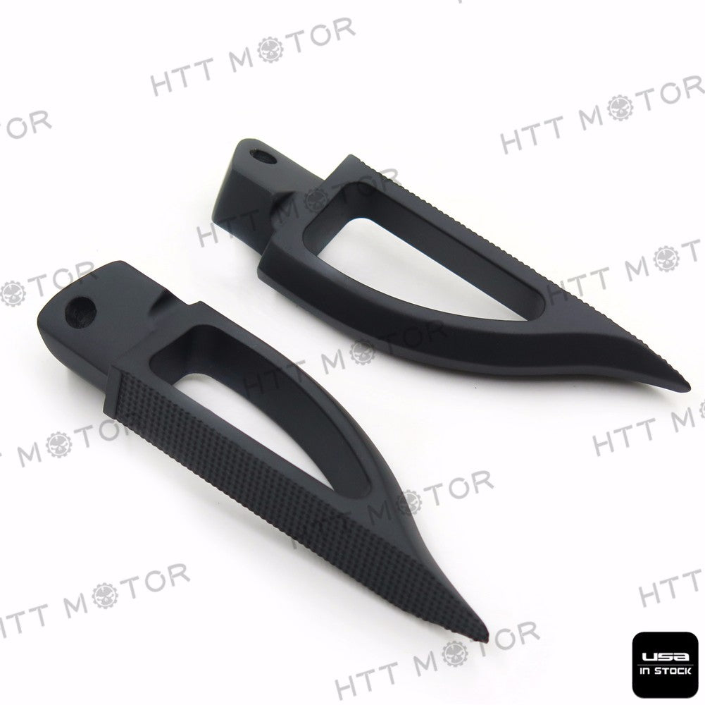 HTTMT- Blade Style Rear Foot Peg for Suzuki 01-05 GSXR600 GSXR750/01-04 GSXR1000 Black