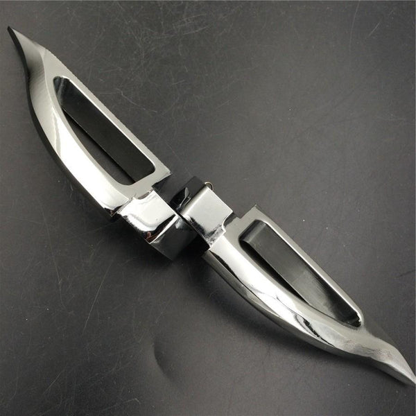 HTT Blade Style Rear Foot Peg for 1999-2007 Suzuki GSX 1300R R Hayabusa GSX-R chromed