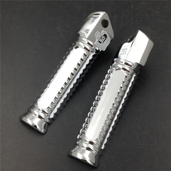 HTT Front OEM Style Pegs for Suzuki GSX-R 600 750 1000 GSXR 1300R R Hayabusa Chromed