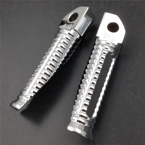 HTT Chromed OEM Style footpegs for 1999-2013 Yamaha YZF-R6 R6S YZF-R1 YZFR1 R1 R6