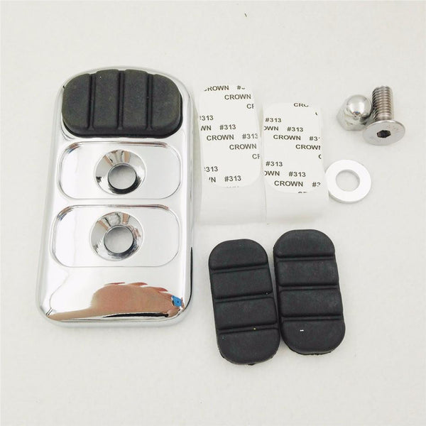 HTT CHROMED 8857 ISO Foot Pegs for Kawasaki Vulcan Classic Suzuki Boulevard Intruder Yamaha
