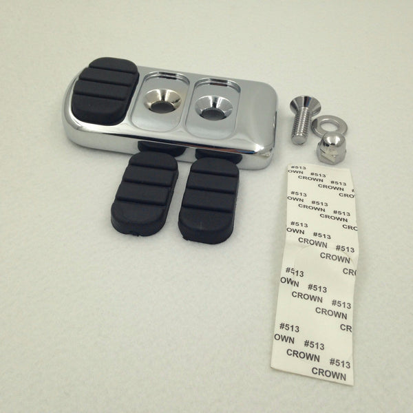 HTT Chrome Foot Pegs For Kawasaki Suzuki Yamaha Harley Davidson Electra GlidesStreet Glides/Road Kings/Trike Models/Tour Glides/Road Glides/FL Softail Models/Dyna