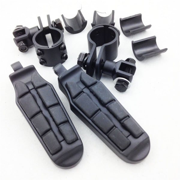 New 1" 1.25" Highway rider Clamp Foot pegs for H-D Sportster 883 xl1200 1340