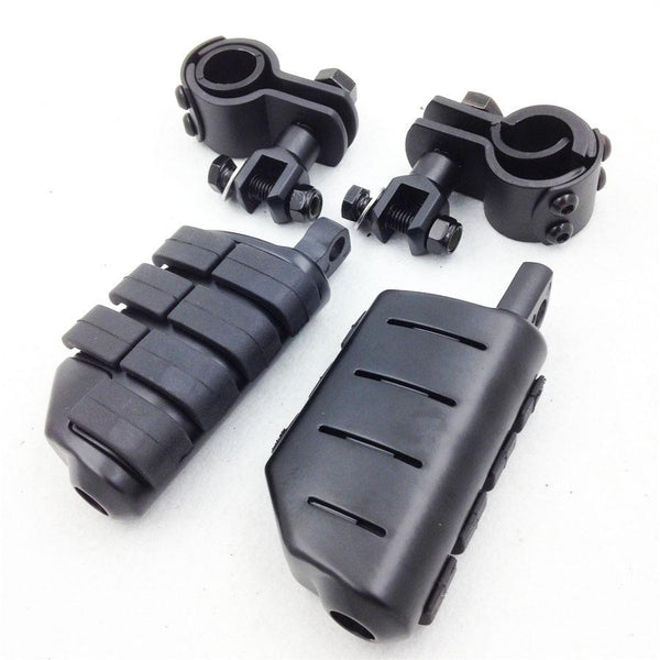 Front peg Clamps 1" 1 1/4" Foot Pegs For SUZUKI BOULEVARD M90 S50 M50Z C90 M1500