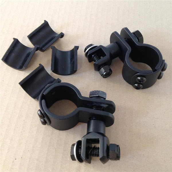 1" 1 1/4" Engine Guard Crash Bar Mount Footpeg Clamps for KAWASAKI VULCAN VN400