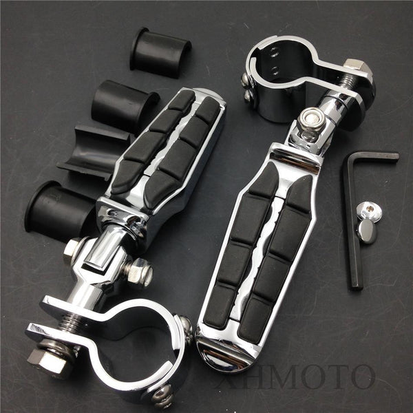 1" 1 1/4" New Highway Radical Tombstone Clamp Foot peg for Harley Sportster 1340