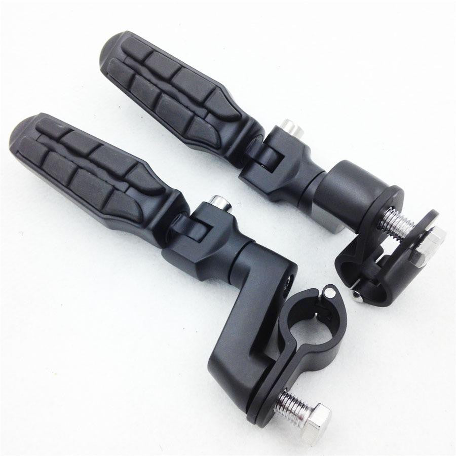 Front Rider 1.5" 1 1/2" Tombstone offset Mount Clamp Foot peg for YAMAHA Virage Roadstar