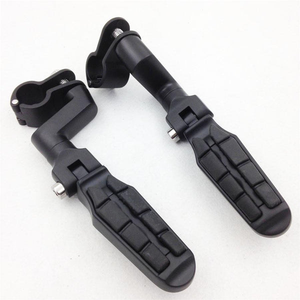 Front 1.5" 1 1/2" Tombstone offset Mount Clamp Foot peg for SUZUKI VL INTRUDER BOULEVARD