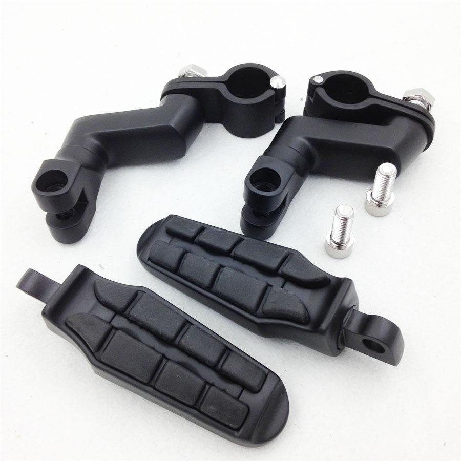 1.5" 1 1/2" Front Rider Tombstone offset Mount Clamp Foot peg for TRIUMPH ROCKET 3 2300CC