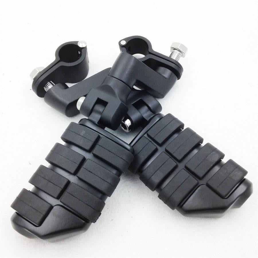 1" Highway Clamps Large Foot Pegs For TRIUMPH ROCKET 3 2300CC