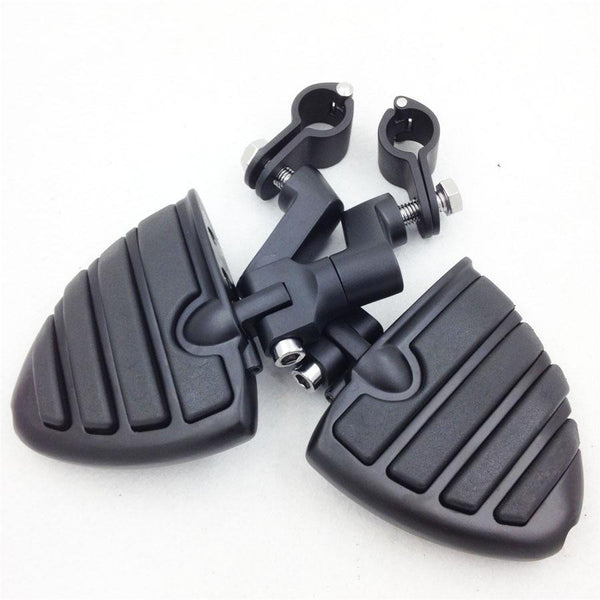 1.25" Wing Foot pegs Clamps for KAWASAKI VULCAN VN400 VN800 VN900 VN1500 VN2000