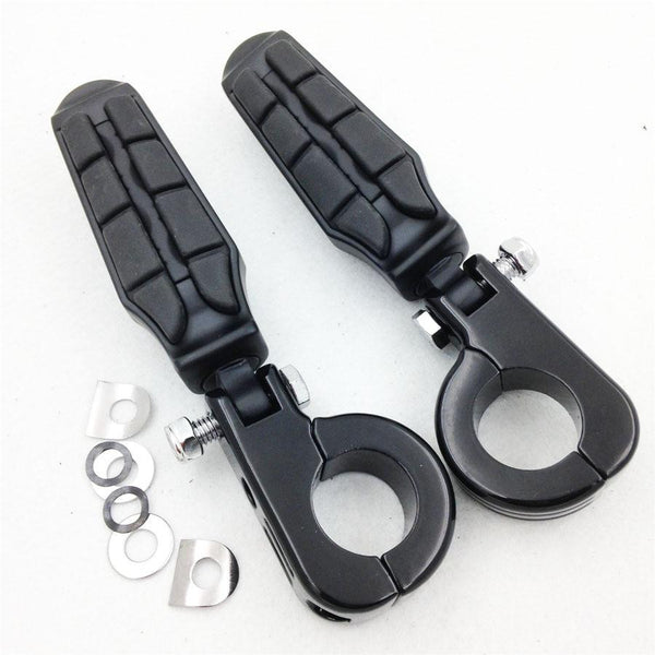 Front 1.5" Tombstone offset Mount P Clamp Foot peg for YAMAHA Virage Roadstar