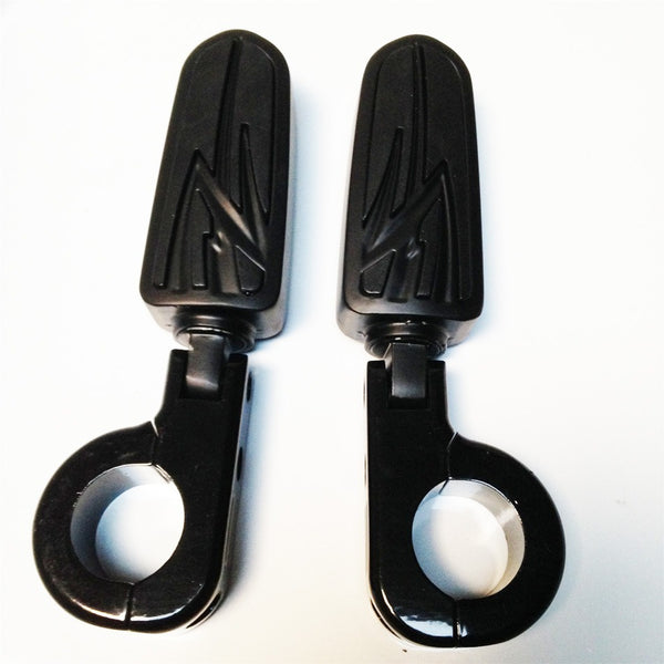 Rider 1 1/4" Flame Foot Pegs P Clamps mounting Bracket For YAMAHA Roadstar xv1700 KAWASAKI VULCAN