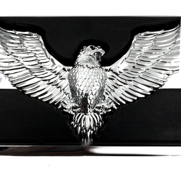 Eagle Hawk Emblem Chromed  Foot Large Brake Pedal For Harley Heritage Springer FLSTS Ultra