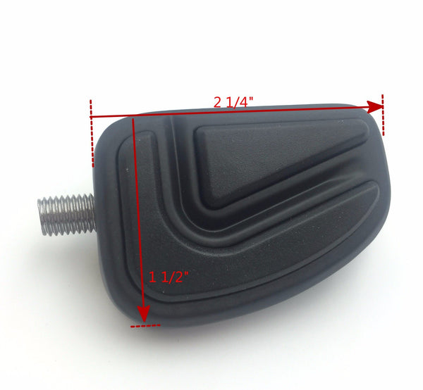 HTT Motorcycle 1 PC Black AirFlow Groove Shifter Peg Foot Peg For Harley Davidson Tri Glide Ultra VRSCA V Rod VRSCA FXWG  Dyna V-Rod Super Glide FXD Sportster 1200 Heritage Softail FLST