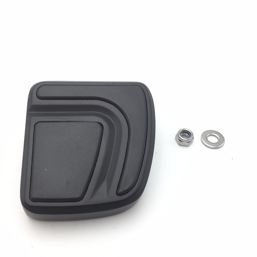 HTT Motorcycle Black Small Airflow Groove Brake Pedal Pad For Harley Davidson Bad Boy FXSTSB Springer Softail FXSTS Custom Vehicle Operations FXDWG3 FXDWG3 Springer Softail FXSTS