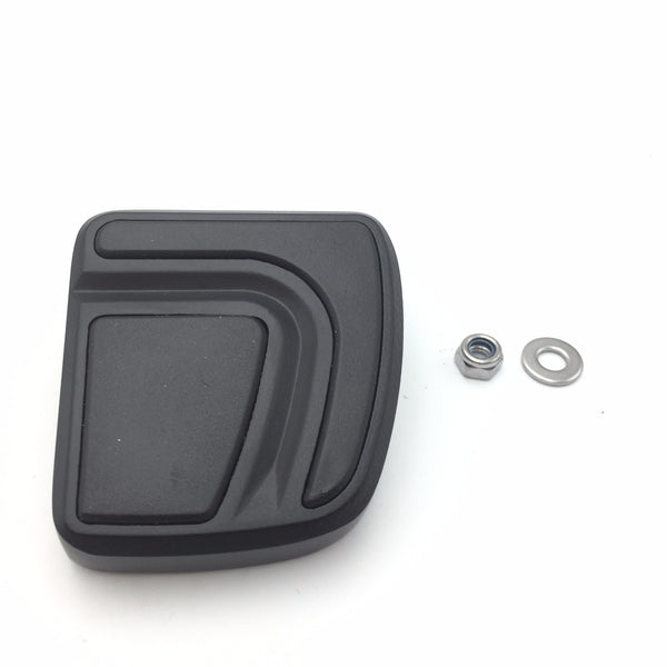 HTT Motorcycle Black Small Airflow Groove Brake Pedal Pad For Harley Davidson Bad Boy FXSTSB Springer Softail FXSTS Custom Vehicle Operations FXDWG3 FXDWG3 Springer Softail FXSTS