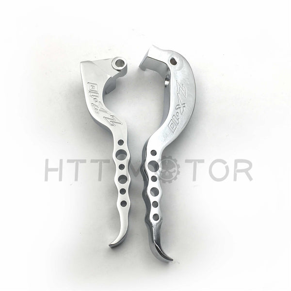 New Chrome Billet Brake Clutch Lever For Kawasaki Zx 10R Zx10R Zx-10R 2006 2007