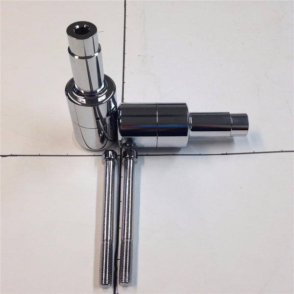 HTT Frame Slider Crash Protector For 2008-2012 Suzuki Hayabusa Gsx1300R Gsxr 1300 Chrome