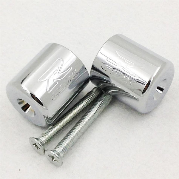 High Quality For Suzuki Gsxr 600 750 1000 Katana Sv650S Tl1000S Bandit Chromed motorcycle Hand Bar Ends