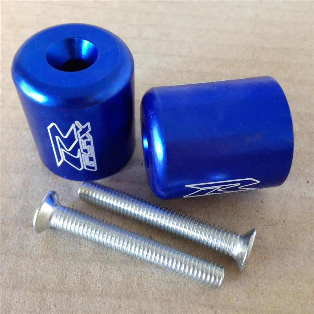 Hand Bar Ends for Suzuki GSXR 600 750 1000 Katana SV650S TL1000S Bandit Blue