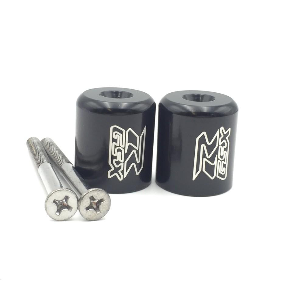 HTT Motorcycle Black Bar Ends Suzuki Gsxr 600 750 1000 1300 Hayabusa Katana Sv650S Tl1000S Bandit