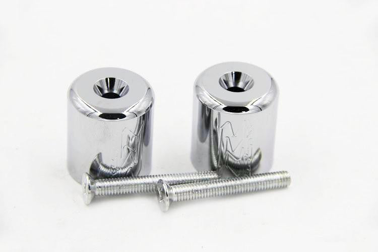 ADHIGHWAY 7/8" 22MM Handle Bar Grips End Weights Caps Plug Slider For Suzuki SV650/S