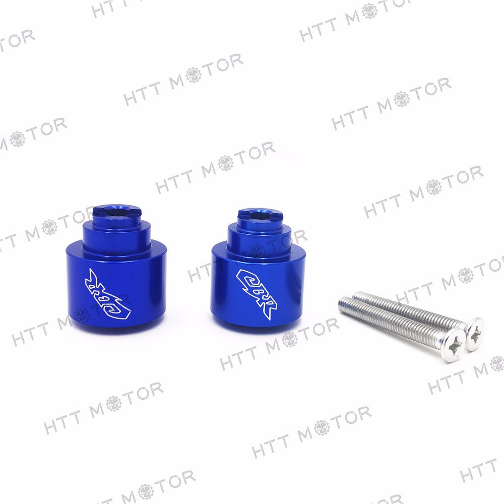 HTTMT- Hand Bar Ends For Honda Cbr 600 900 929 954 1000 1100 Rr F4I F4 1986-2012 Blue
