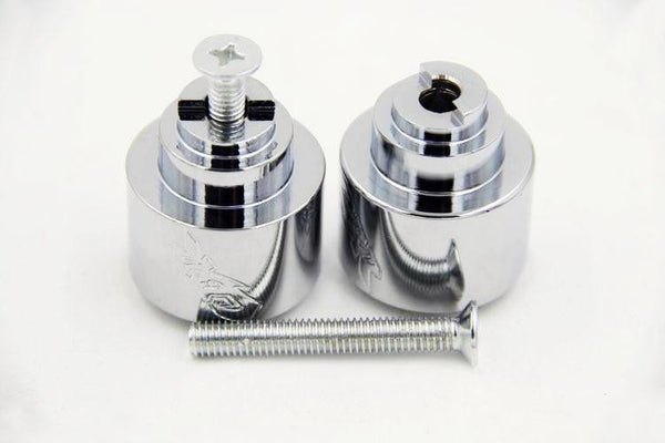 Hand Bar Ends For Honda Cbr 600 900 929 954 1000 1100 Rr F4I F4 1986-2012 Chrome