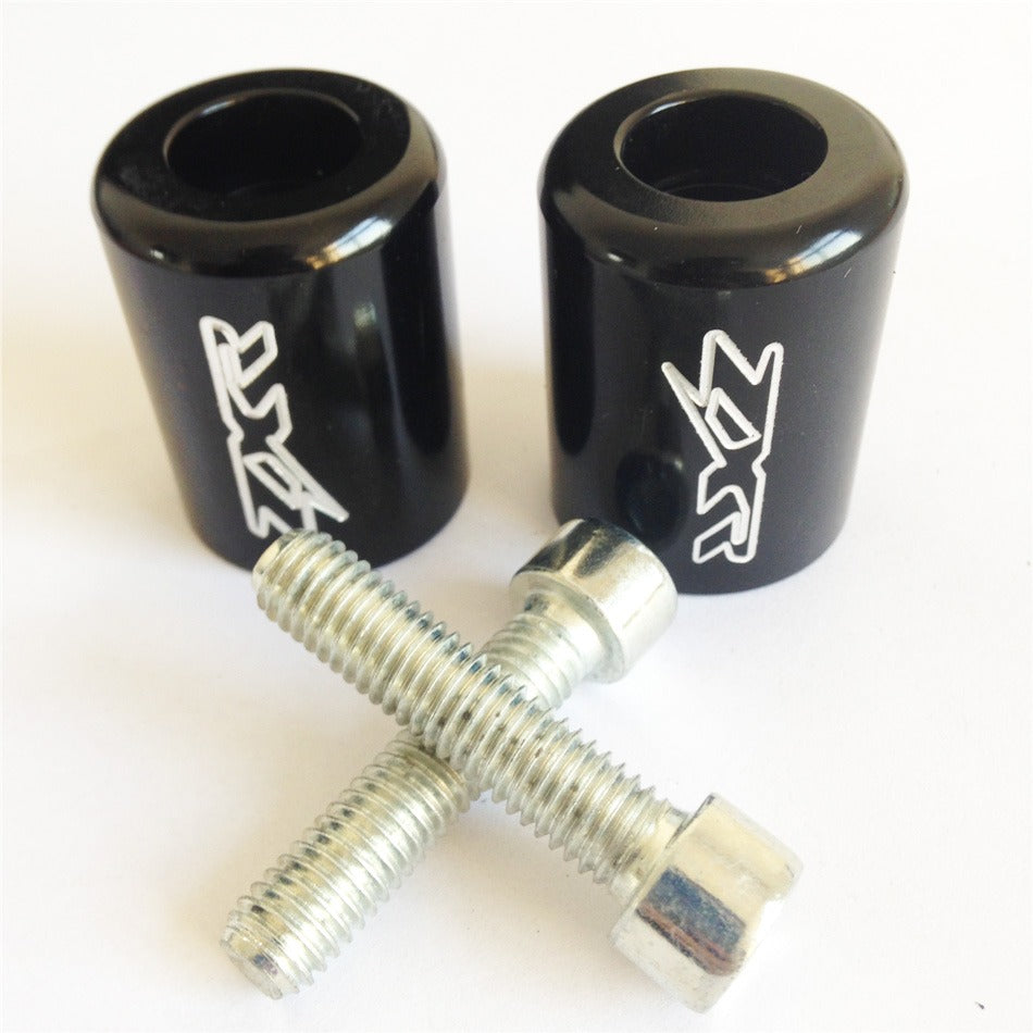 HTT Motorcycle Black Hand Bar Ends For Kawasaki Ninja 250 500 ZX600 ZX6 636 ZZR600 ZX6R ZX6RR 650R ZX750 ZX7 ZX7R ZX900 ZX9 ZX9R Z1000 ZX10R