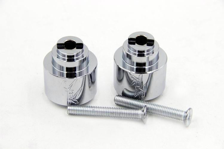 Hand Bar Ends For Honda Cbr 250 600 900 929 954Rr 1100 Rr Cbr1100Xx Rc51 Chrome