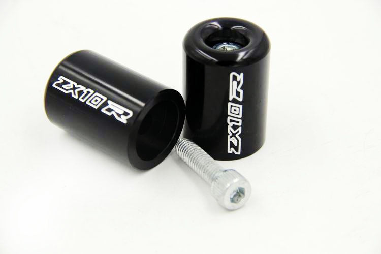 Motorcycle Hand Bar Ends For Kawasaki Ninja Zx10R Zx-10R 10R 2006 2007 Black
