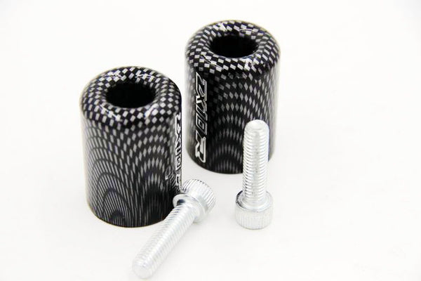 Motorcycle Hand Bar Ends For Kawasaki Ninja Zx10R Zx-10R 10R 2006 2007 Carbon