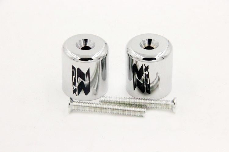Hand Bar Ends For Suzuki Gsx-R 600 750 Gsxr600 Gsxr750 Gsxr1000 Gsxr1100 Chrome