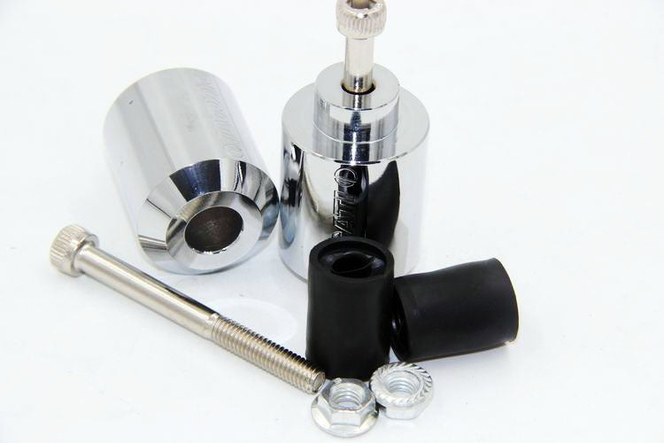 Motorcycle Chrome Cnc Billet Aluminum Bar Ends Fit For Ducati Models All Years