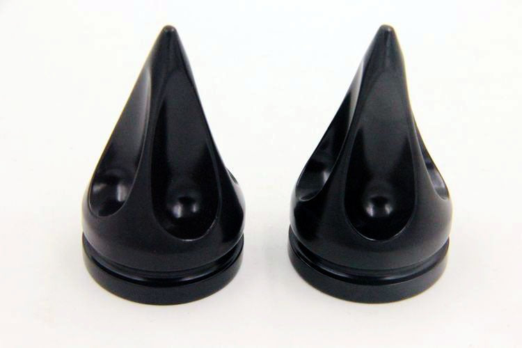 Pair Cone Handle Bar Ends For Suzuki GSXR1000 01-05 /GSXR750 96-06 Chrome