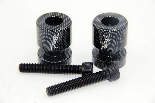 HTT Carbin Fiber Swingarm Spools "RR" Engraved Logo 8mm For Honda CBR600RR 2003-2011/ Honda CBR900RR 2002-2003