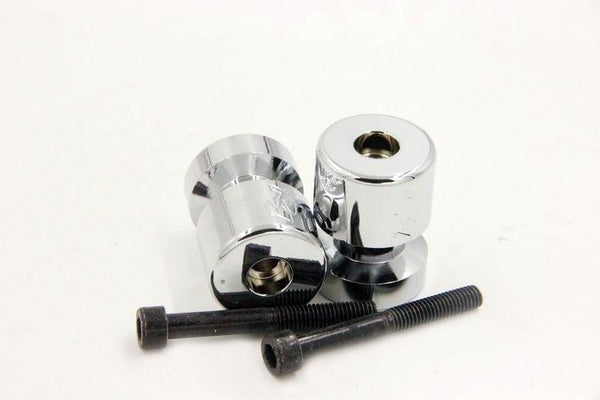 HTT Chrome Swingarm Spools "R1" Engraved Logo 6mm For Yamaha FZS600 FZ6 2005-2008/ R1 YZF-R1 1998-2015/ Yamaha FZ-1 (FZS10V) 2004-2015