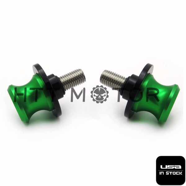 HTTMT- 10MM Anodized CNC Swingarm Spools Sliders For Motorcycle Street Racing Road Bike