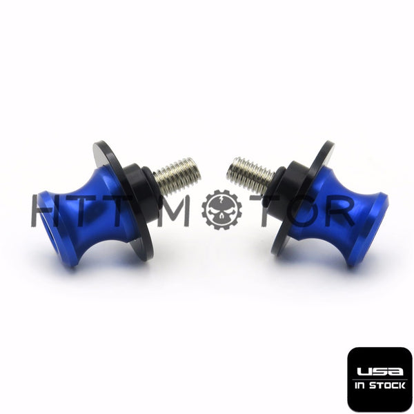 HTTMT- Motorcycle Bicycle Swingarm Swing Arm Spools Sliders Stand Bobbins 8mm Universal