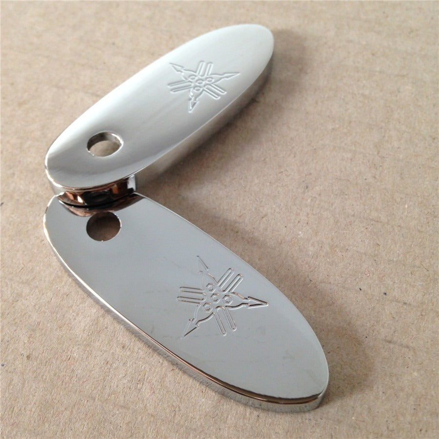 Mirror Block Off Base Plates For Yamaha Fzr600 Yzf600R R6 Yzfr6 R6S R1 Yzfr1 Chr